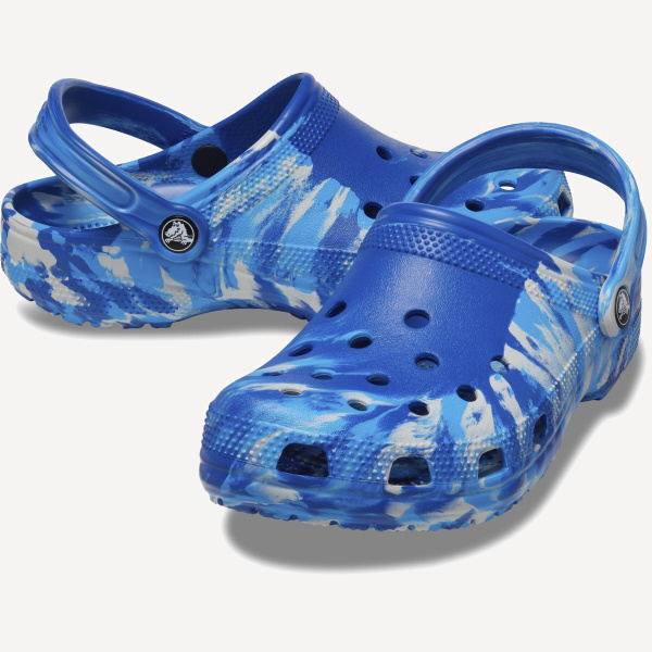 Сабо Classic Marbled Clog (EU 36-37 M4W6 СМ 22.1; Blue Bolt/Multi)